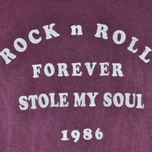 GRAYSON TREADS Rock N Roll Oil Wash Tee